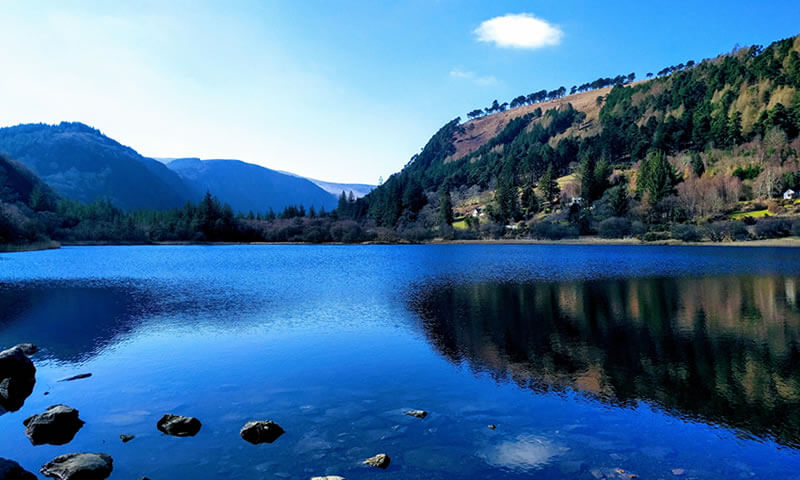 Explore Ireland’s wild and beautiful Wicklow Mountains on foot